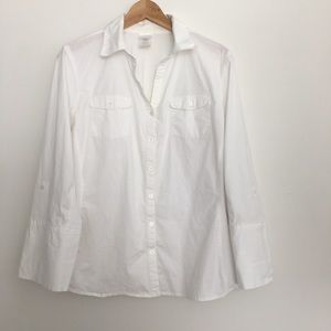 JMS Woman Double Pocket Button up